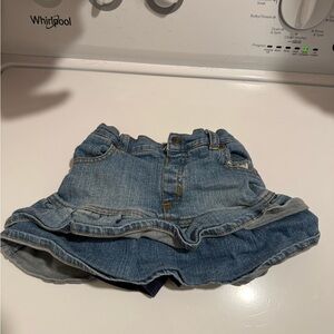 Blue Denim Kids Skirt